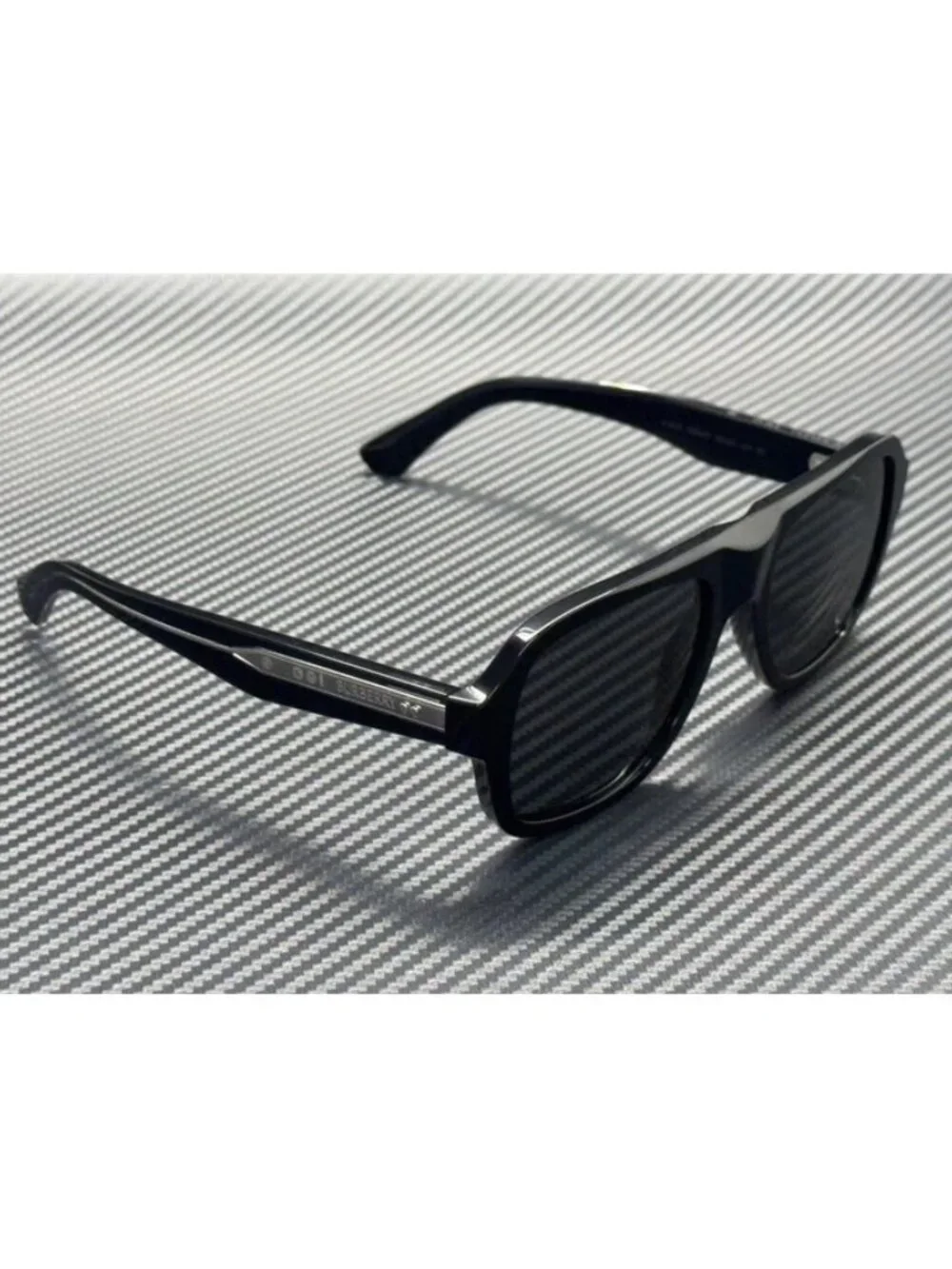New Burberry Men Black Sunglasses 55-20-145